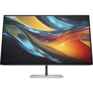 hp series 7 pro 732pk monitor 32.5" ips 4k 60hz hdr400 respuesta 5ms ajustable en altura e inclinable hdmi, displayport, usb c/thunderbolt vesa 100x100 color negro/plata
