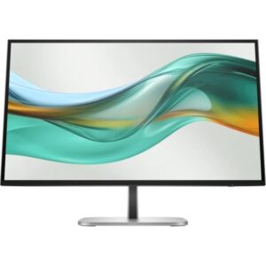 hp series 5 pro 527pu monitor 27" ips qhd 100hz microedge respuesta 5ms ajustable en altura, giratorio e inclinable hdmi, displayport, rj 45, usb c 100w vesa 100x100 color negro/plata