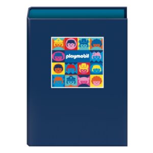 dohe playmobil carpeta de 4 anillas mixtas de 40mm formato folio cubierta en carton forrado plastificado