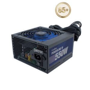 coolbox powerline iii 550w fuente de alimentacion 550w atx 12v pfc activo ventilador 120mm