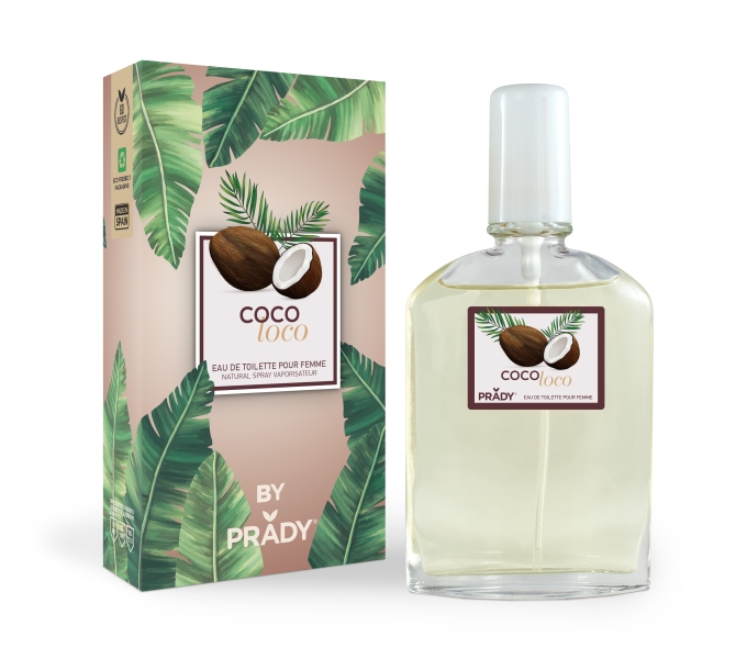prady colonia coleccion frutales coco loco frasco de 90 ml spray pulverizador