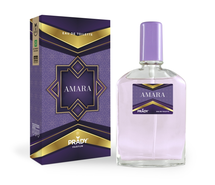 prady colonia unisex amara frasco de 90 ml spray pulverizador