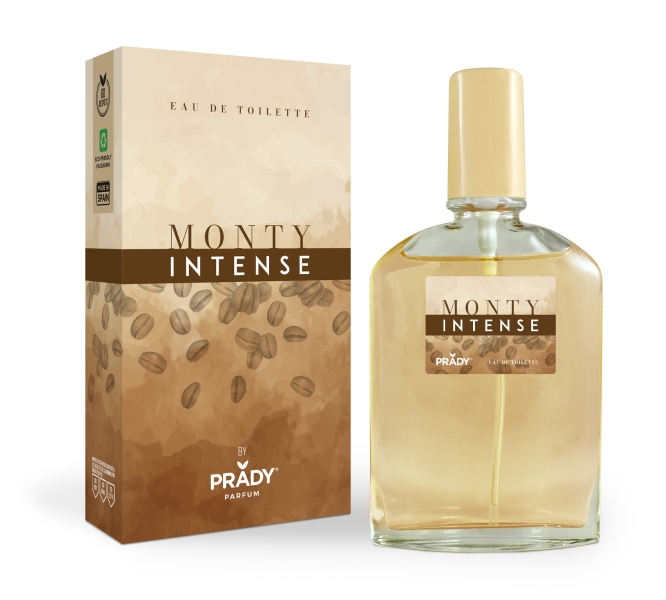 prady colonia unisex monty intense frasco de 90 ml spray pulverizador