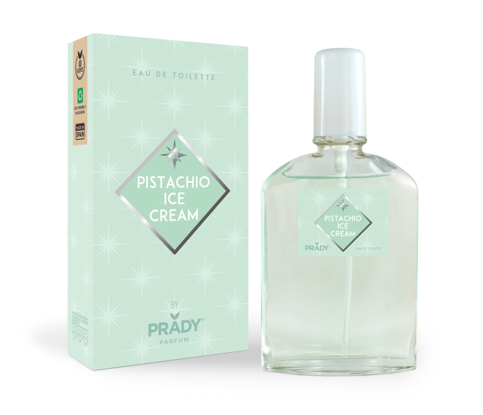prady colonia unisex pistachio ice cream frasco de 90 ml spray pulverizador