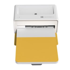 kodak pd460 impresora fotografica portatil 300x300dpi tamaño de foto 10x15cm color blanco/amarillo
