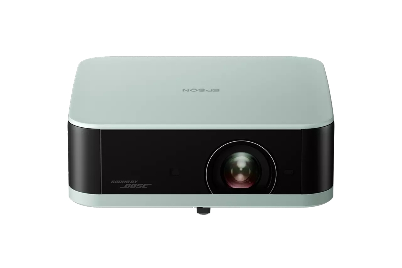 epson lifestudio pop ef 61g proyector 3lcd fullhd 700 lumenes sistema de sonido bose wifi, bluetooth, android tv, hdmi, usb color verde hielo
