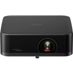 epson lifestudio pop plus ef 62b proyector 4k pro uhd 700 lumenes sistema de sonido bose wifi, bluetooth, android tv, hdmi, usb color negro metalizado