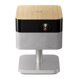 epson lifestudio flex plus ef 72 proyector 4k pro uhd 1000 lumenes sistema de sonido bose wifi, bluetooth, android tv, hdmi, usb color roble