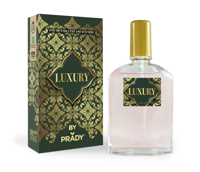 prady colonia de mujer luxury frasco de 90 ml spray pulverizador