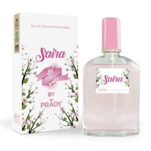 prady colonia de mujer saira frasco de 90 ml spray pulverizador