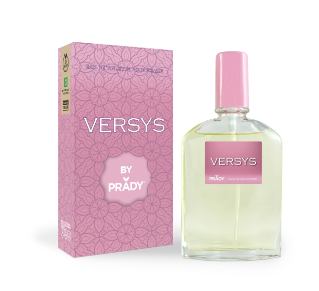 prady colonia de mujer versys frasco de 90 ml spray pulverizador