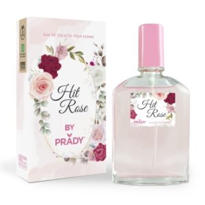 prady colonia de mujer hit rose frasco de 90 ml spray pulverizador