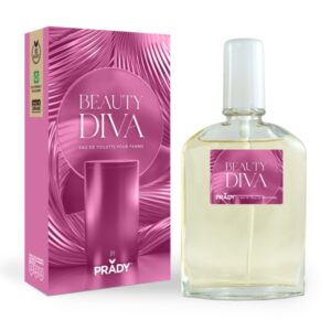 prady colonia de mujer beauty diva frasco de 90 ml spray pulverizador