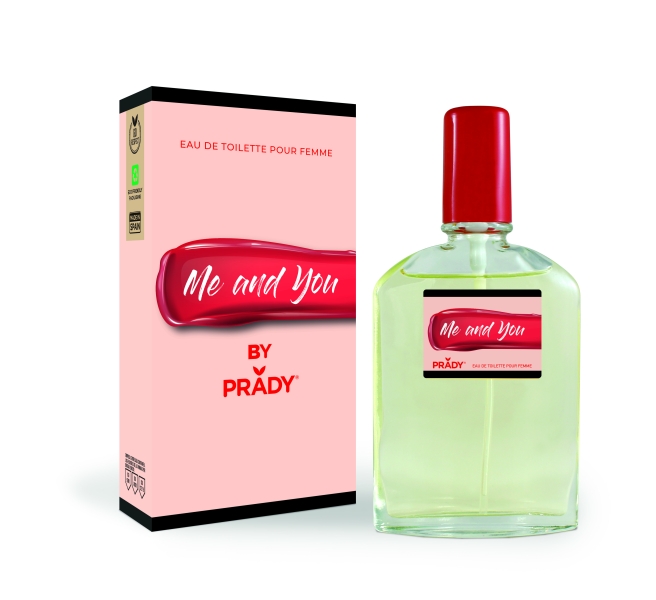 prady colonia de mujer me and you frasco de 90 ml spray pulverizador