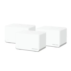 mercusys halo h70x sistema wi fi 6 mesh ax1800 doble banda 3 unidades halo cobertura hasta 550 m² color blanco