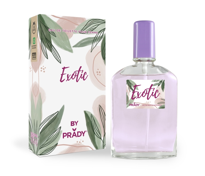 prady colonia de mujer exotic frasco de 90 ml spray pulverizador