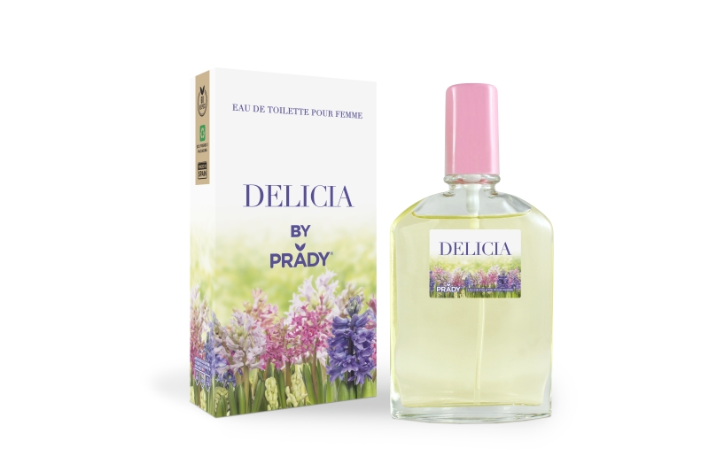 prady colonia de mujer delicia frasco de 90 ml spray pulverizador