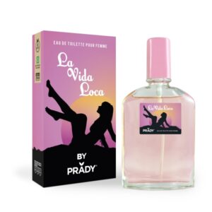 prady colonia de mujer la vida loca frasco de 90 ml spray pulverizador