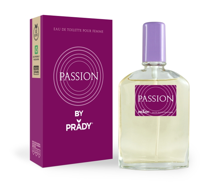 prady colonia de mujer passion frasco de 90 ml spray pulverizador