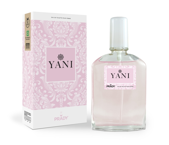 prady colonia de mujer yani frasco de 90 ml spray pulverizador