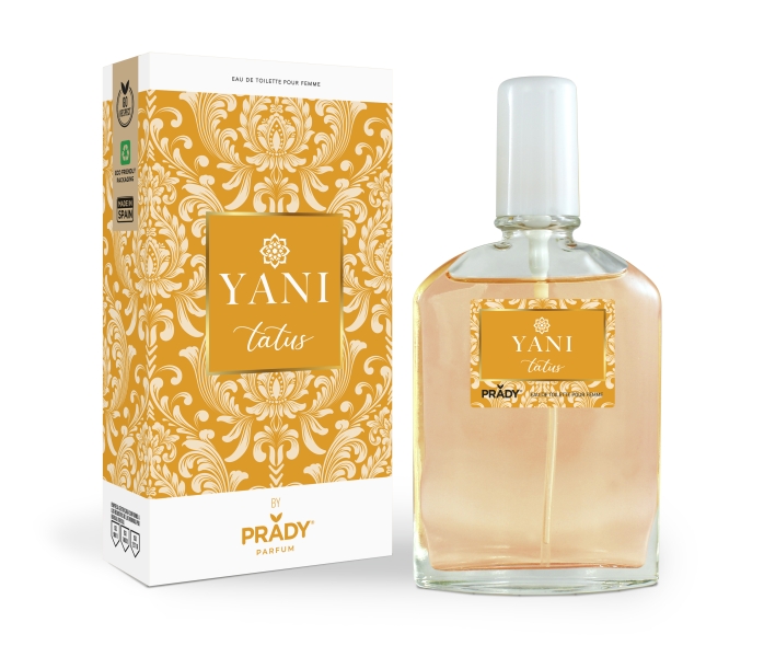 prady colonia de mujer yani tatus frasco de 90 ml spray pulverizador