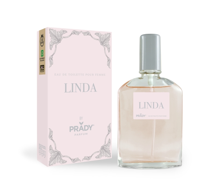 prady colonia de mujer linda frasco de 90 ml spray pulverizador