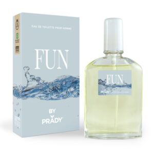 prady colonia de hombre fun frasco de 90 ml spray pulverizador