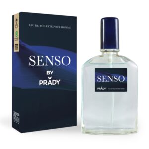 prady colonia de hombre senso frasco de 90 ml spray pulverizador