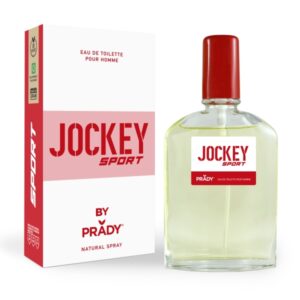 prady colonia de hombre jockey sport red frasco de 90 ml spray pulverizador