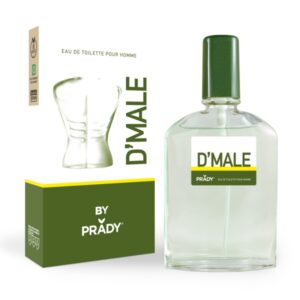 prady colonia de hombre d´male frasco de 90 ml spray pulverizador