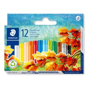 staedtler noris 241 pack de 12 ceras blandas diametro 8mm resistencia a la rotura colores surtidos