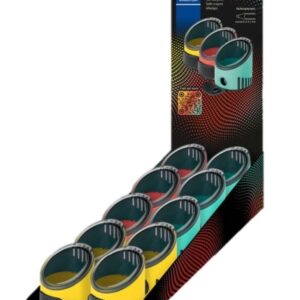 staedtler norix expositor de 10 sacapuntas con deposito 1 agujero para lapices de hasta Ø 8,2mm colores surtidos