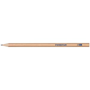 staedtler noris natural 130 lapiz de grafito hexagonal 2b madera certificada fsc cuerpo de color madera natural