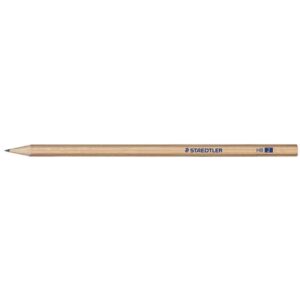 staedtler noris natural 130 lapiz de grafito hexagonal hb madera certificada fsc cuerpo de color madera natural