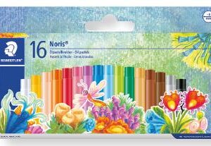 staedtler noris 241 pack de 16 ceras blandas diametro 8mm resistencia a la rotura colores surtidos