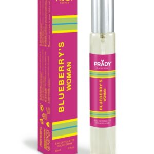 prady colonia de mujer blueberry´s woman frasco de 33 ml spray pulverizador
