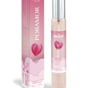 prady colonia de mujer poramor frasco de 33 ml spray pulverizador
