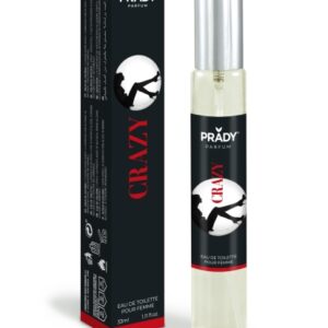 prady colonia de mujer crazy frasco de 33 ml spray pulverizador