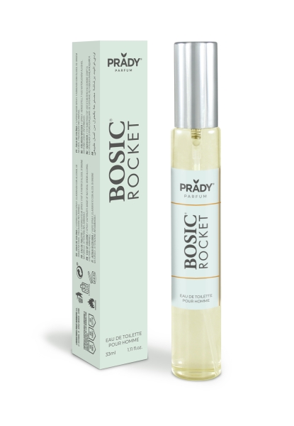 prady colonia de hombre bosic rocket frasco de 33 ml spray pulverizador