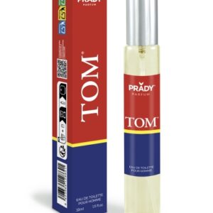 prady colonia de hombre tom frasco de 33 ml spray pulverizador