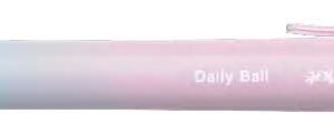 faber castell daily ball flow edition blushing sky boligrafo retractil xb atractivo diseño tinta azul indeleble color rosa/azul degradado