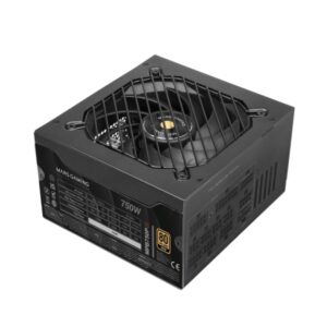 mars gaming mpb750psi fuente de alimentacion atx 750w 80 plus gold ventilador 140mm silencioso 12db cableado modular cables planos texturizados 150x160x85mm color negro