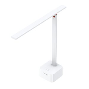 vention lampara led de sobremesa potencia 5w autonomia hasta 15h bateria recargable de 1800mah luz led regulable plegable luminosidad 170lm color blanco
