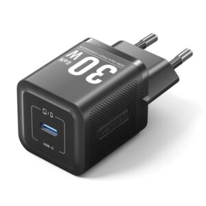 vention cargador de pared 30w gan usb c carga rapida tecnologia pps color negro