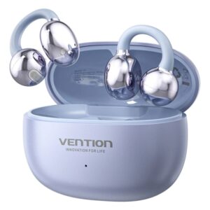 vention a11 clip on auriculares intraurales inalambricos bluetooth 6.0 alcance 10m estuche con bateria de 400mah color blanco