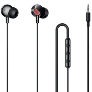vention echo lite auriculares intraurales con cable de 1.2m jack 3.5mm microfono integrado altavoz de 12mm color negro