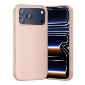 vention funda de silicona para iphone 17 pro anillo magnetico magsafe incluye accesorios color rosa