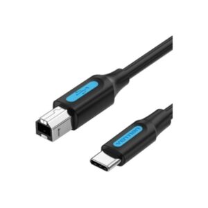 vention cable de impresora longitud 3m usb c usb b transferencia hasta 480mbps pvc acabado niquelado color negro