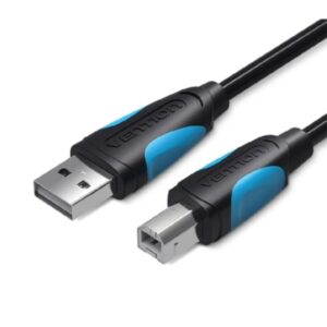 vention cable de impresora longitud 10m usb a usb b transferencia hasta 480mbps pvc recubrimiento de aluminio color negro