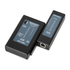 vention testeador manual para cables de red rj45 y rj11 alcance hasta 300m color negro